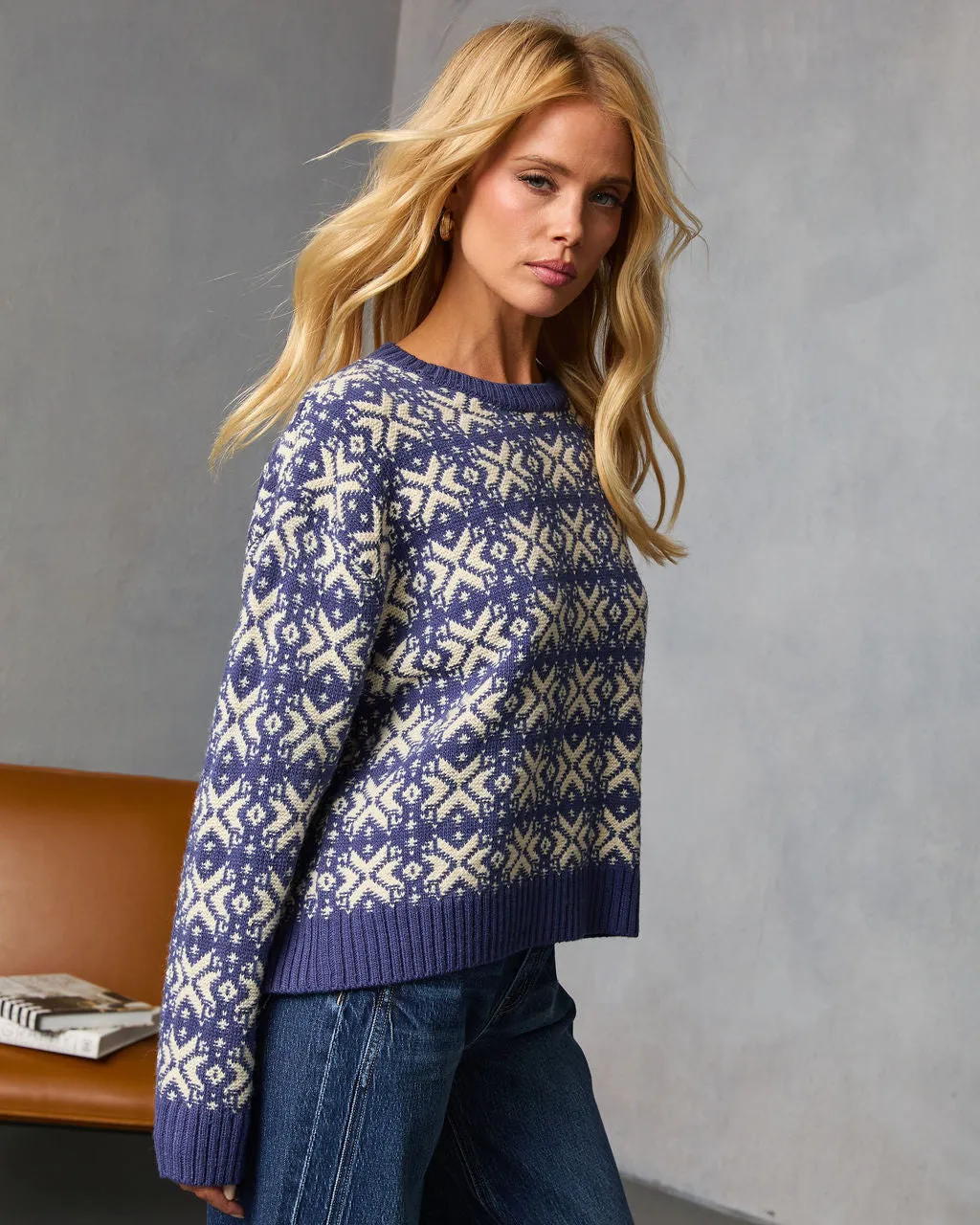 Quiet Hours Abstract Sweater sold by Vici product image thumbnail 3