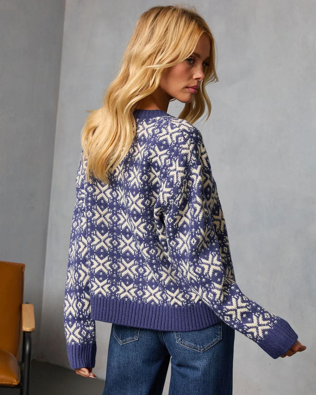 Quiet Hours Abstract Sweater sold by Vici product image thumbnail 4