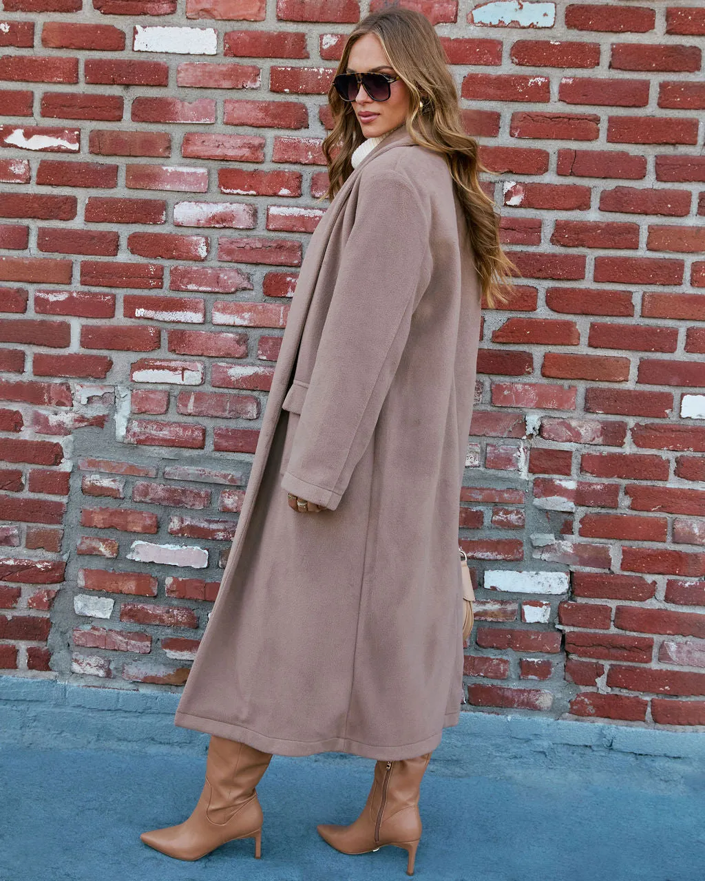 Dewberry Open Front Coatigan sold by Vici product image thumbnail 4