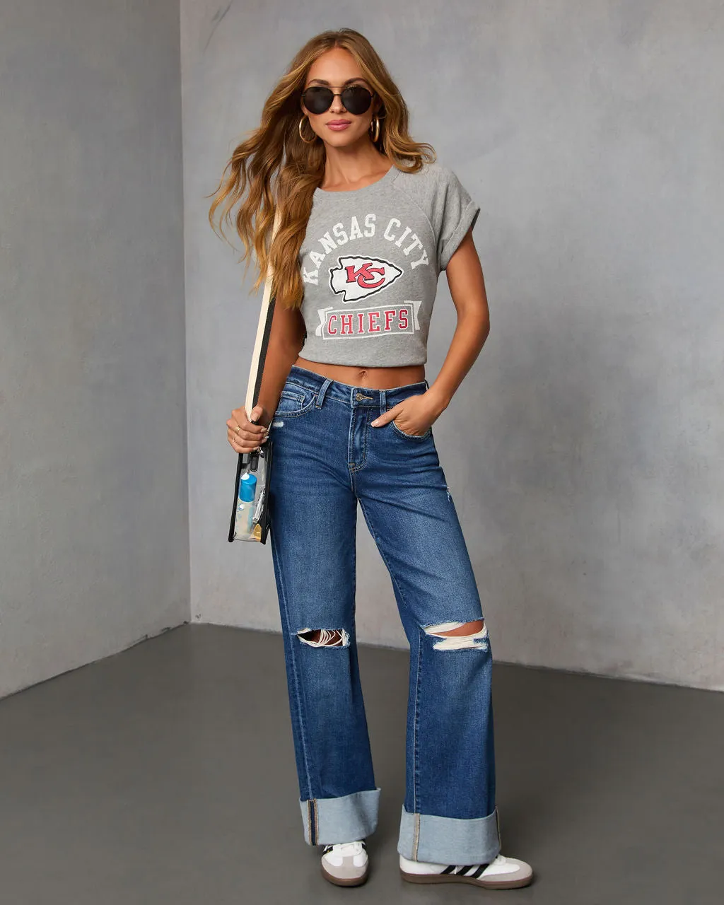 KC Chiefs Zone Short Sleeve Graphic Tee sold by Vici