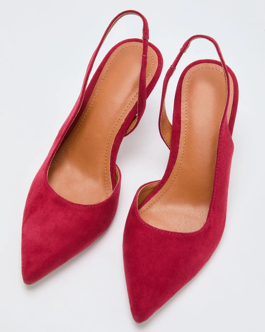 Kessie Suede Slingback Heels sold by Vici product image thumbnail 2