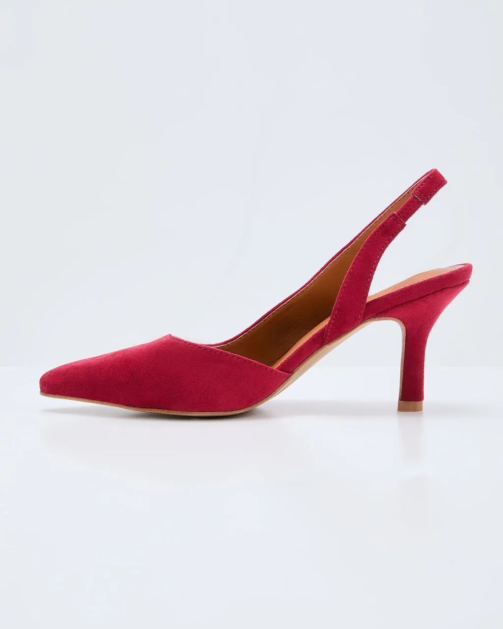 Kessie Suede Slingback Heels sold by Vici product image thumbnail 3