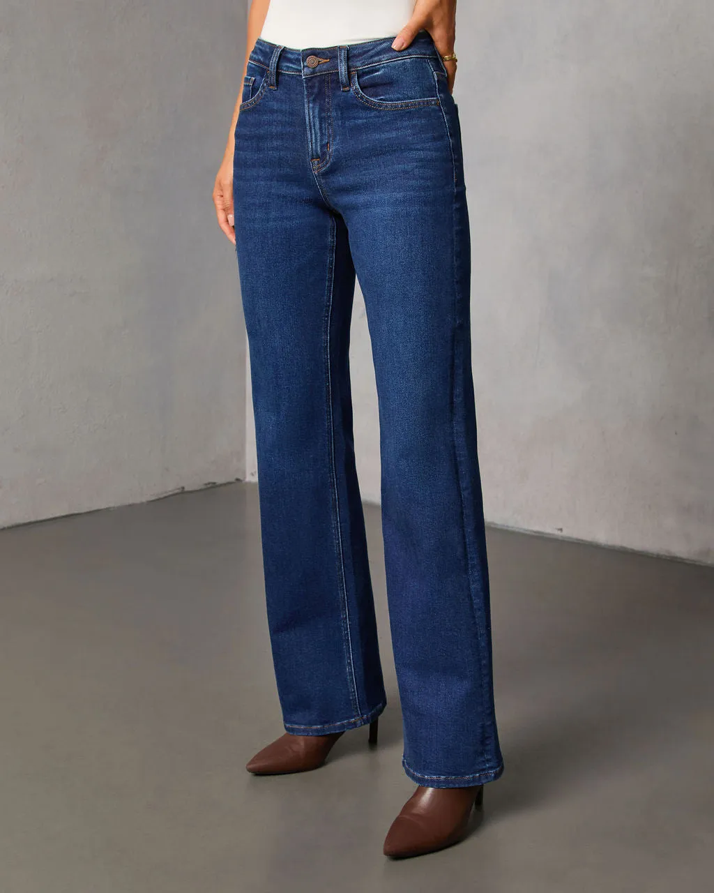 Camelle Super Stretch Flare Jeans sold by Vici product image thumbnail 3