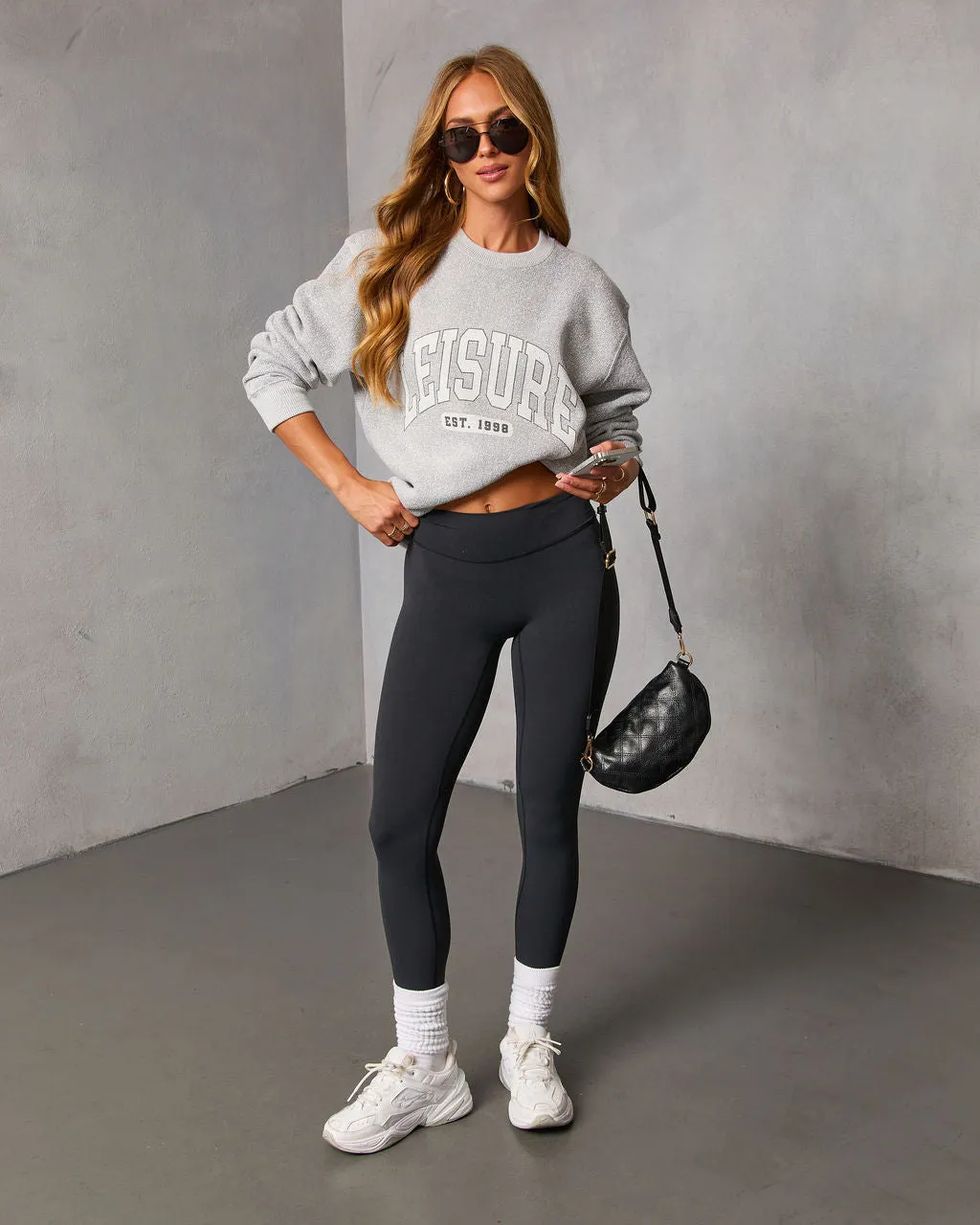 Leisure Mode Graphic Sweatshirt sold by Vici product image thumbnail 2