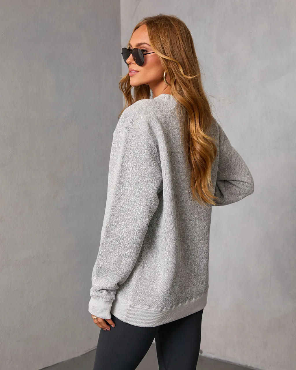 Leisure Mode Graphic Sweatshirt sold by Vici product image thumbnail 4