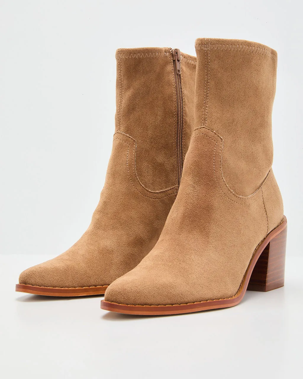 Alexie Suede Bootie sold by Vici product image thumbnail 3