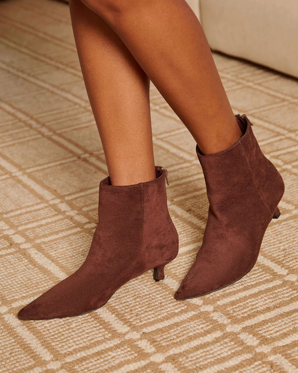 Cordee Suede Ankle Booties sold by Vici product image thumbnail 4