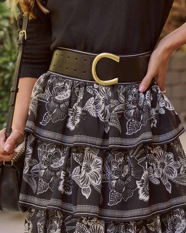 Maelie C Shaped Buckle Belt sold by Vici