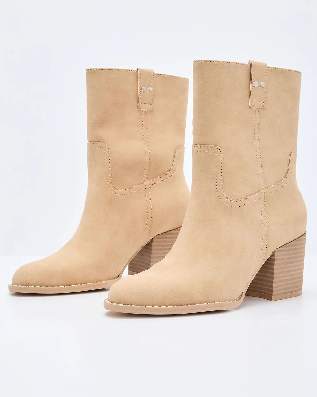 Wrenley Suede Ankle Booties sold by Vici product image thumbnail 2