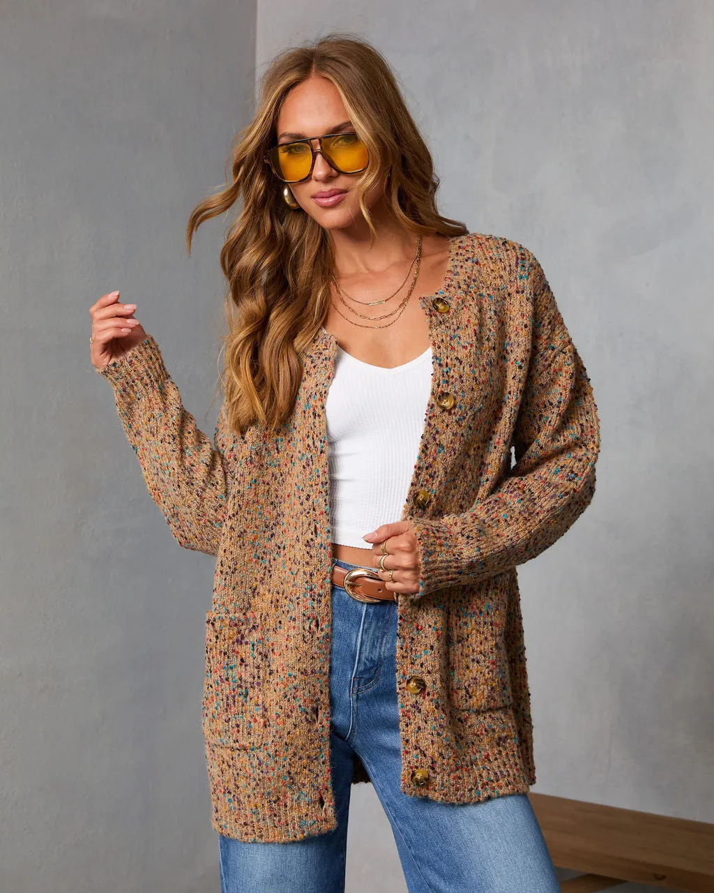 Homebody Season Knit Cardigan sold by Vici