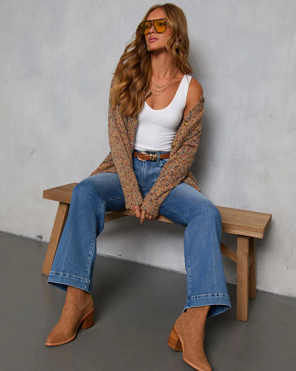 Homebody Season Knit Cardigan sold by Vici product image thumbnail 5