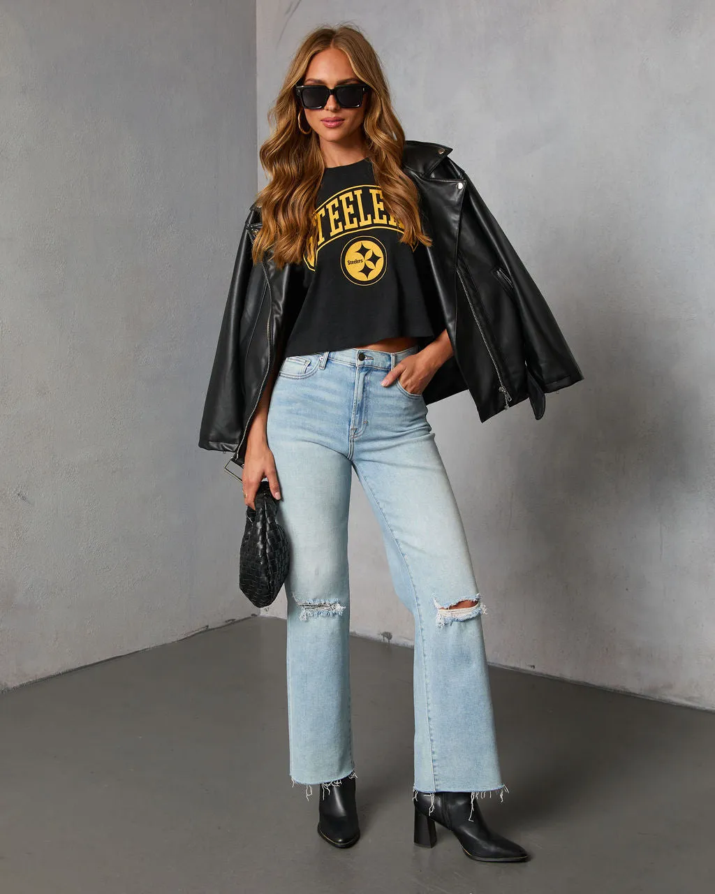 Pittsburgh Steelers NFL Short Sleeve Graphic Tee sold by Vici product image thumbnail 2