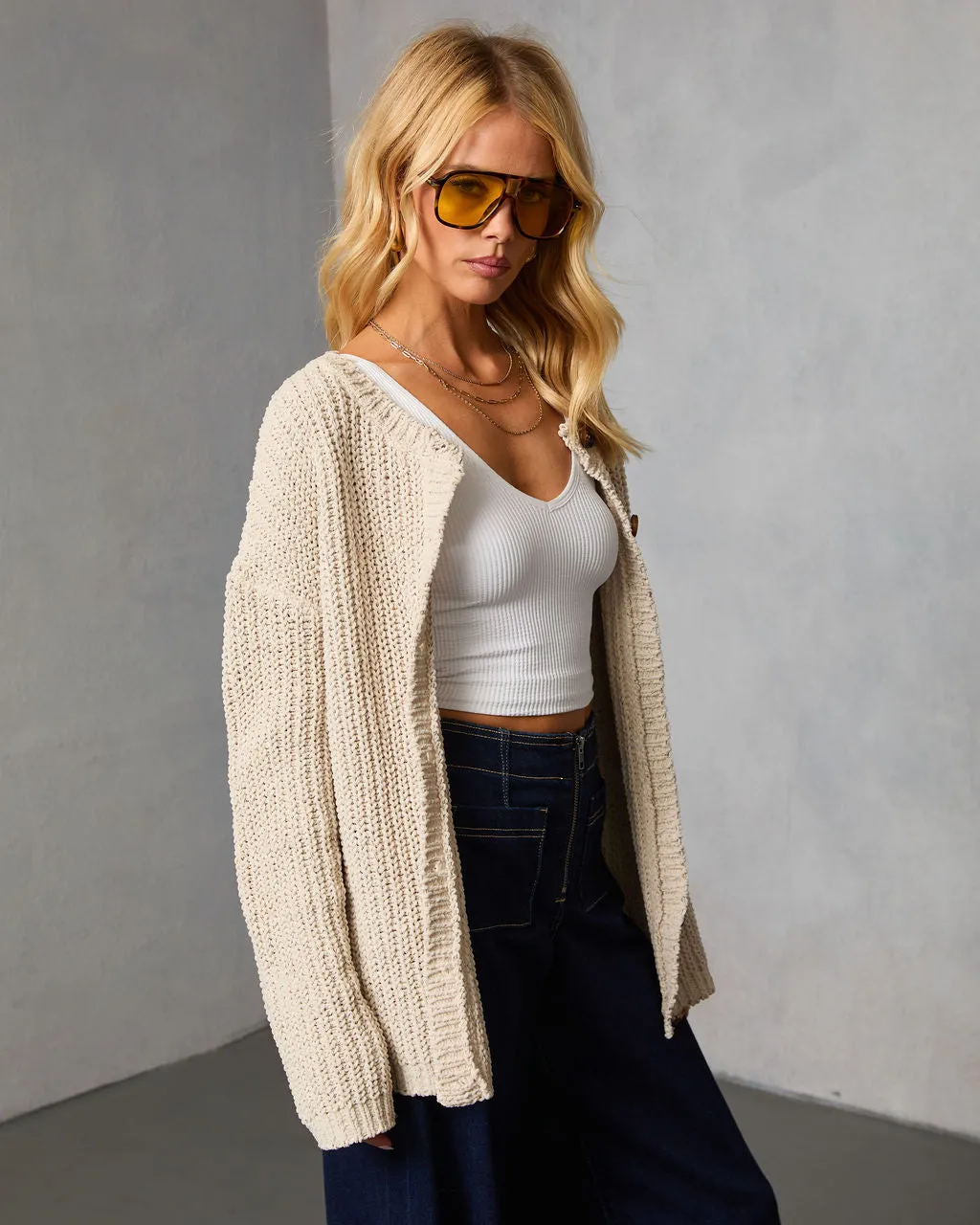 Vevienne Knit Cardigan sold by Vici product image thumbnail 3