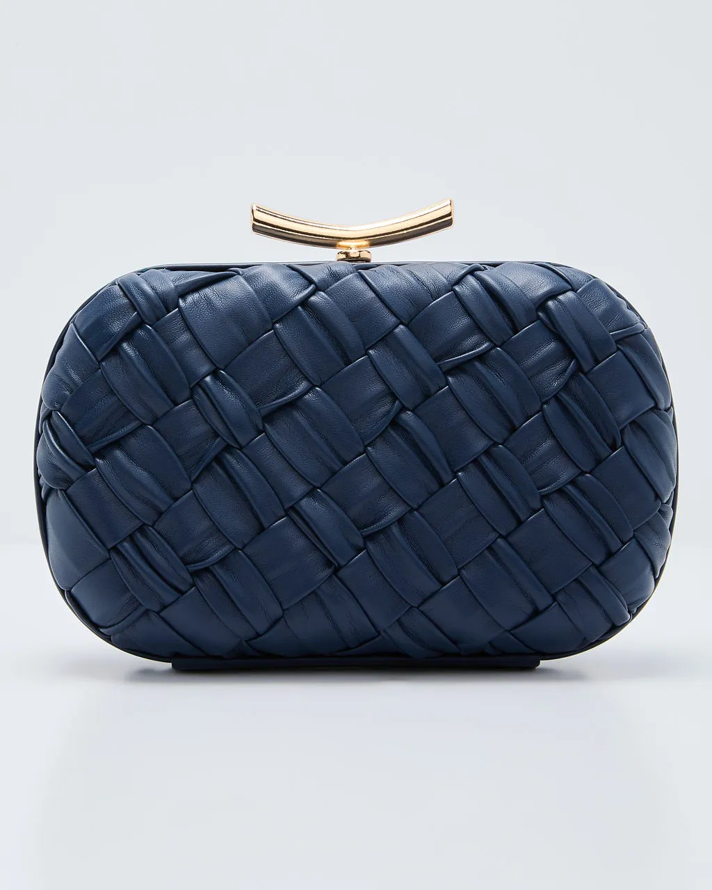 Siloh Textured Faux Leather Hard Case Clutch sold by Vici product image thumbnail 2