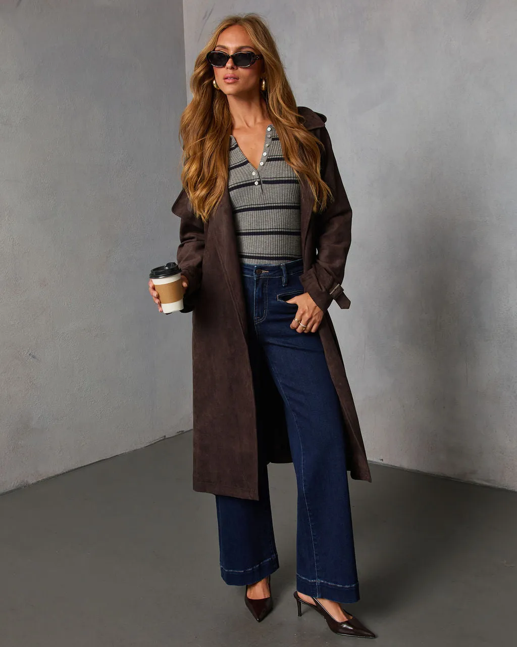 Olenia Striped Knit Sweater sold by Vici product image thumbnail 2