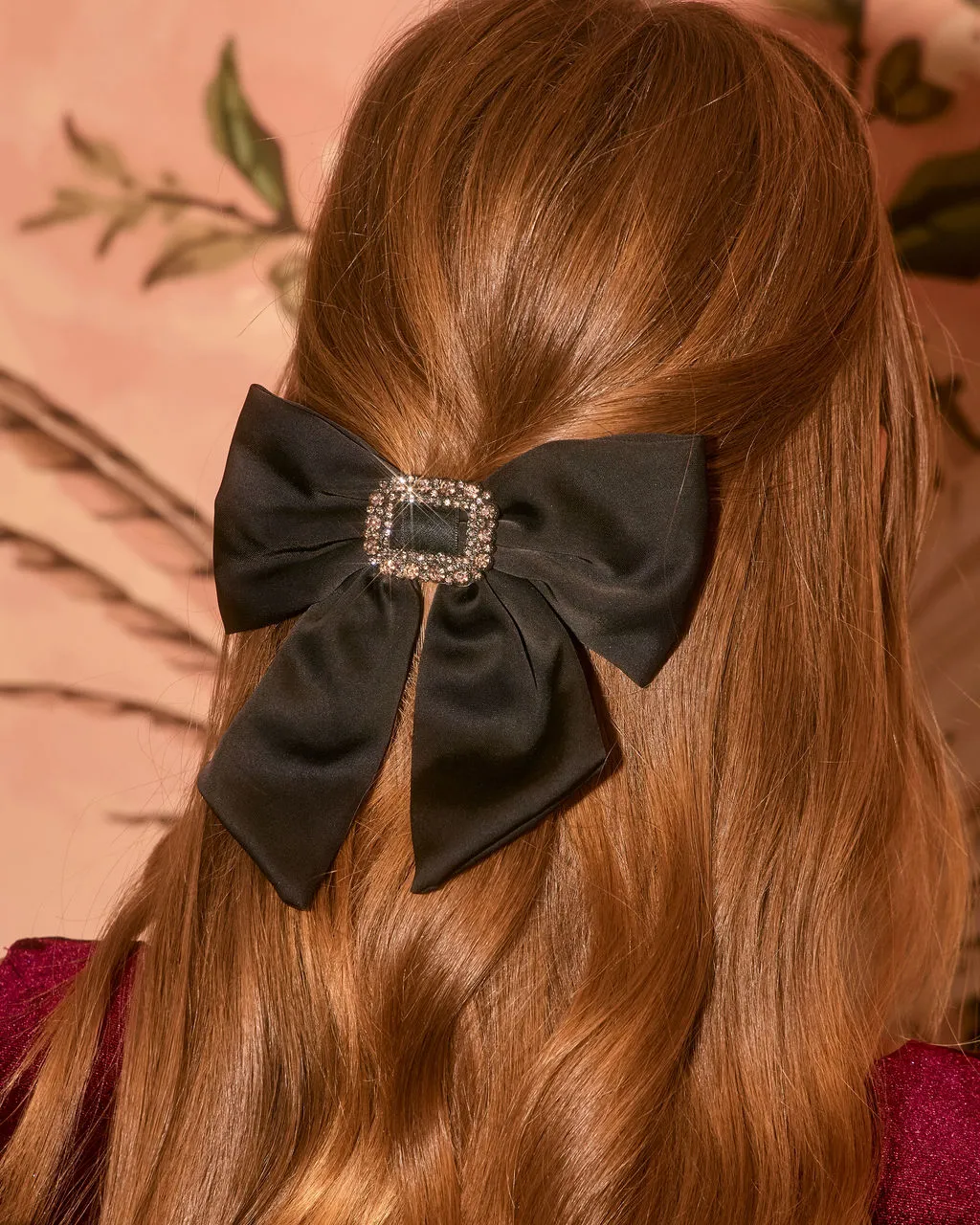 Glima Satin Bow Hair Barrette sold by Vici product image thumbnail 2