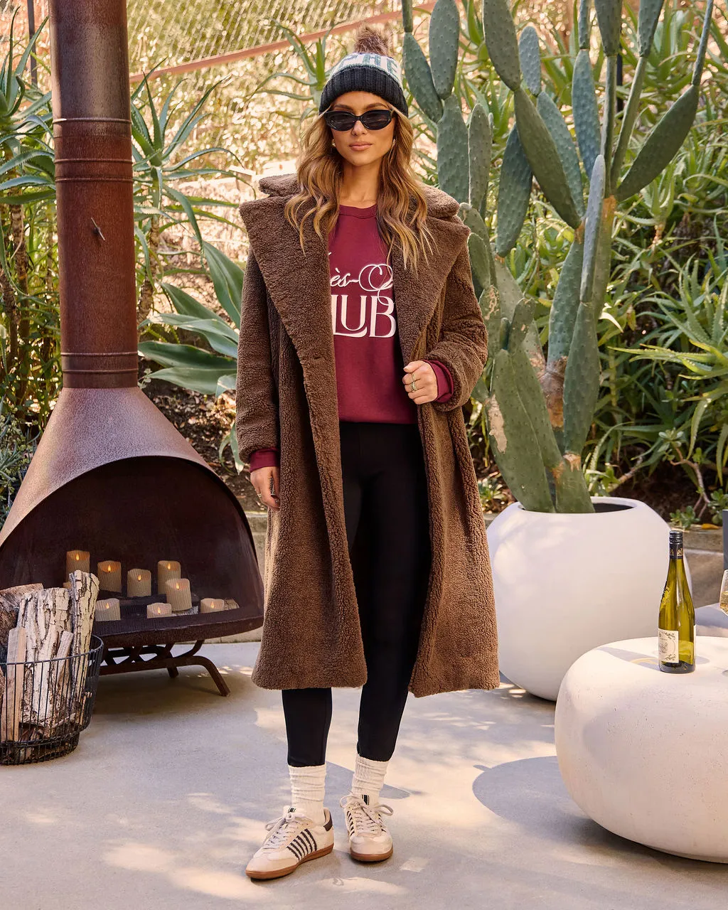 Apres Ski Club Graphic Sweatshirt sold by Vici product image thumbnail 2