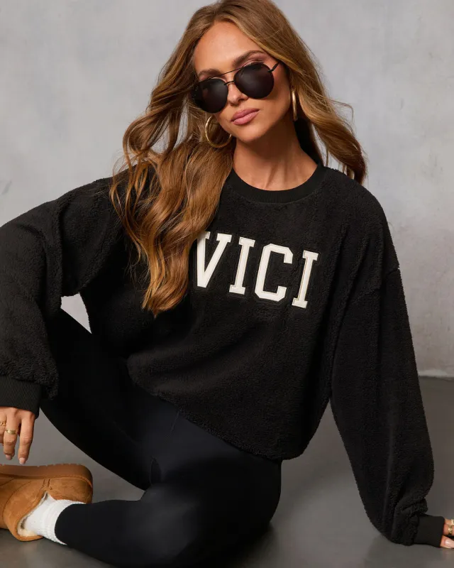 VICI Summit Graphic Sherpa Sweatshirt sold by Vici
