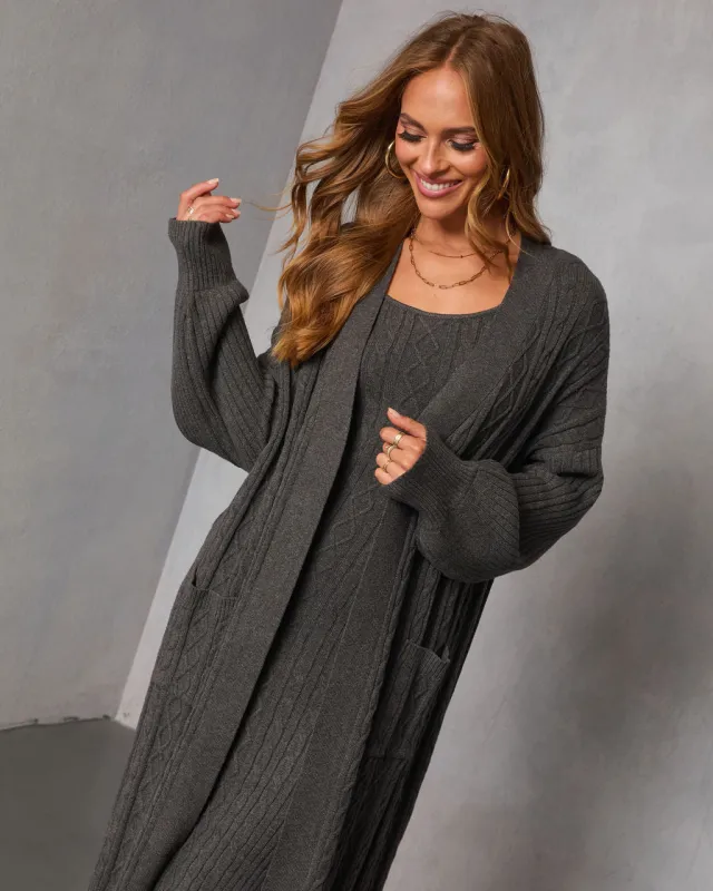 Malissa Knit Duster Cardigan sold by Vici