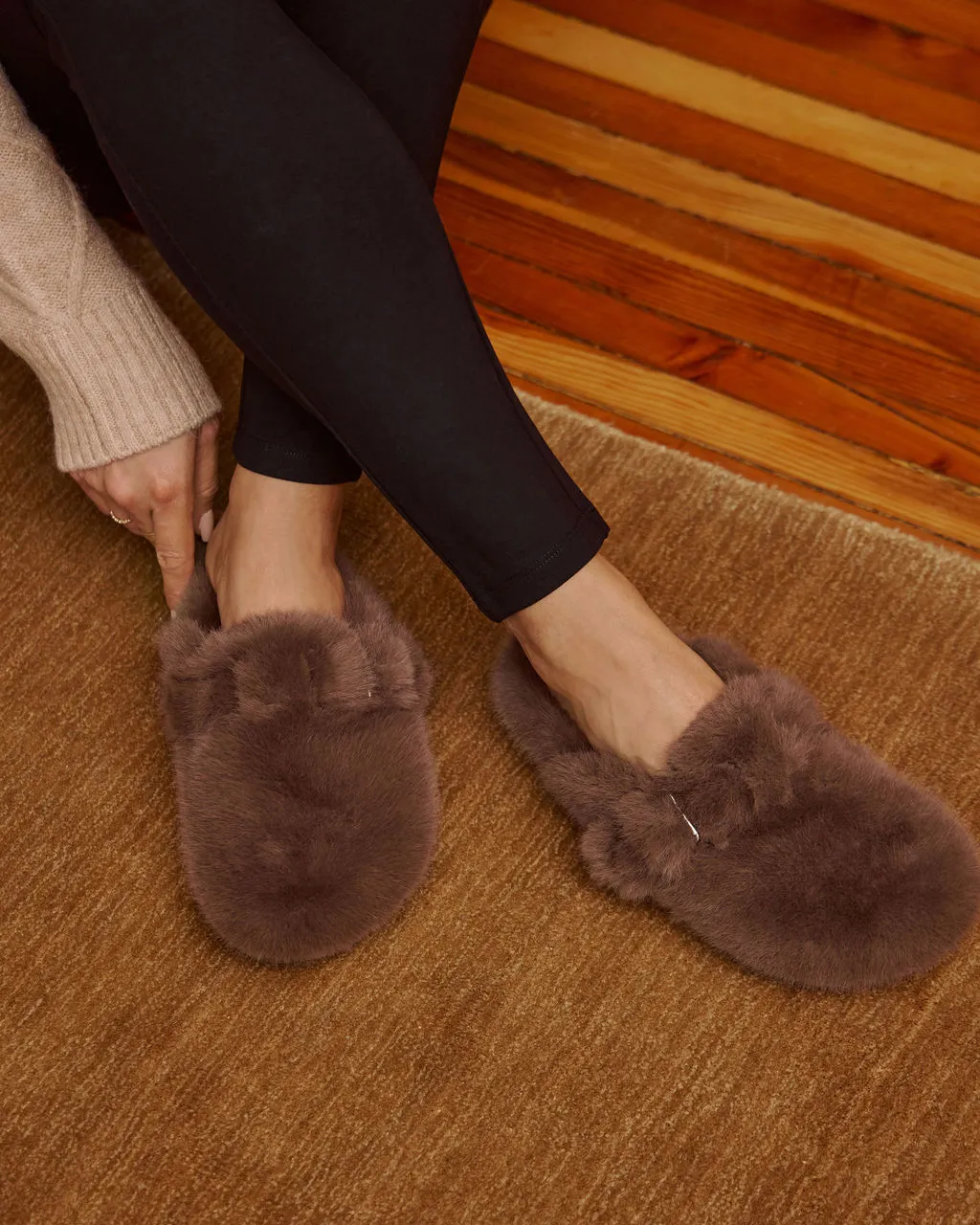 Winter Hearth Sherpa Lined Mules sold by Vici product image thumbnail 3