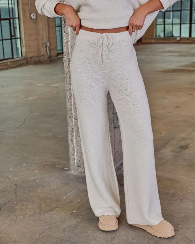 Chill Season Knit Drawstring Pants sold by Vici