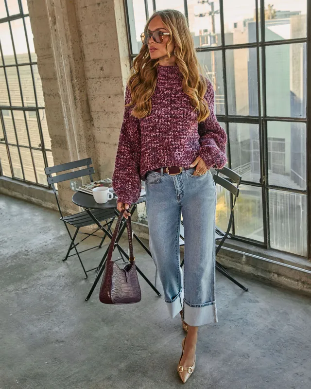 Mavelyn Knit Turtleneck Sweater sold by Vici