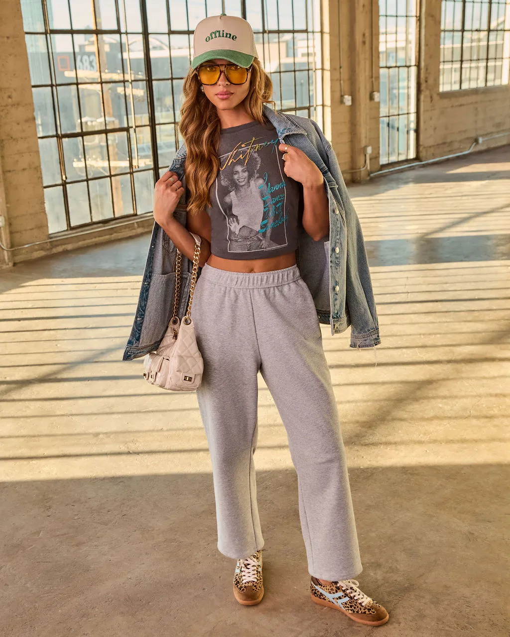 Whitney Houston Short Sleeve Graphic Tee sold by Vici product image thumbnail 2