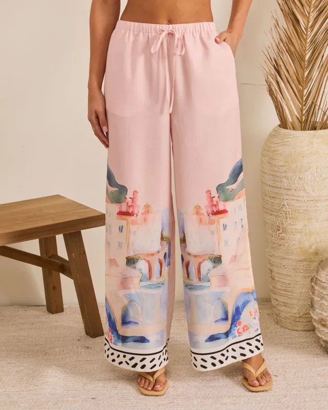 Seaside Social Relaxed Novelty Pant sold by Vici