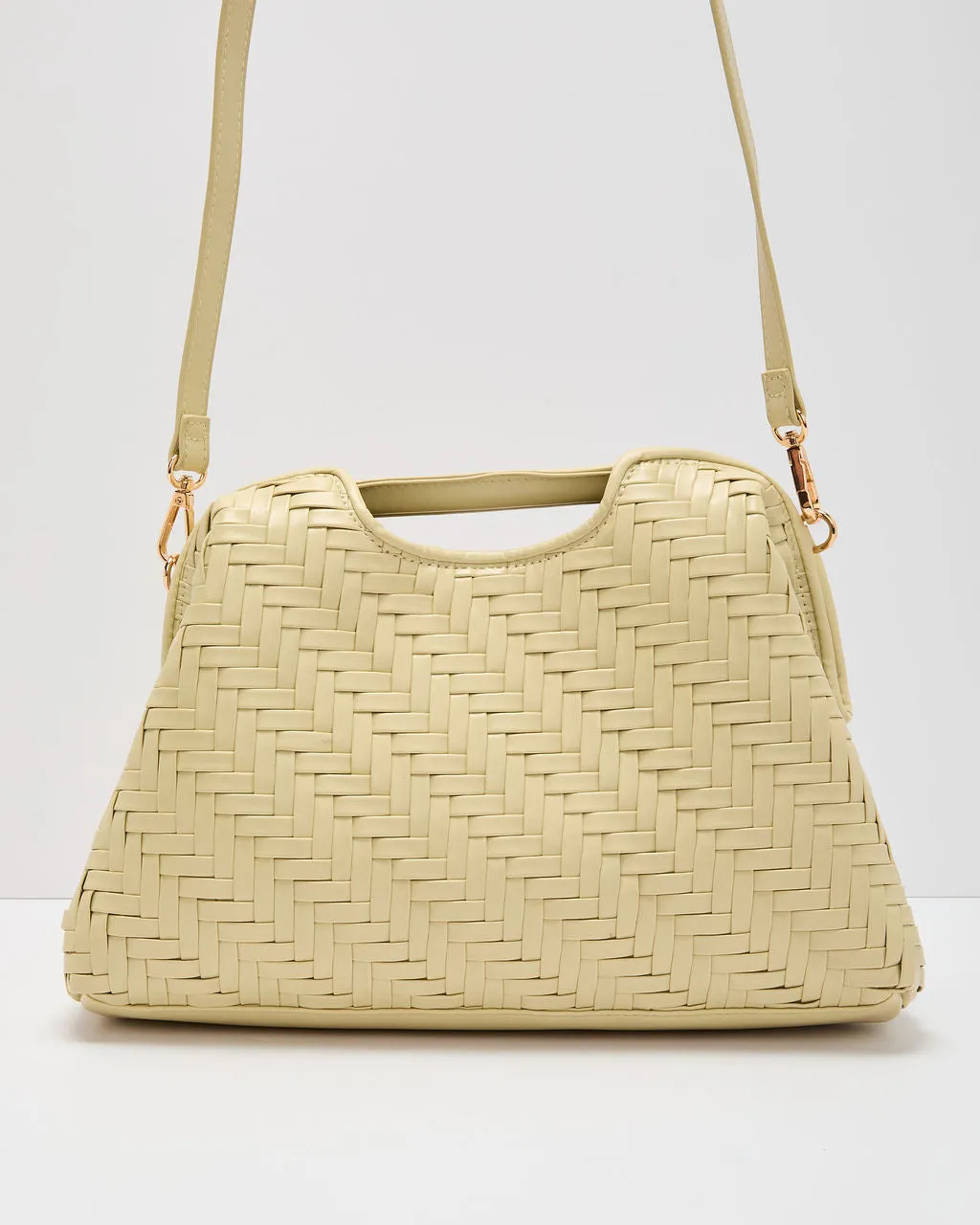 Mireya Woven Vegan Leather Clutch sold by Vici product image thumbnail 2