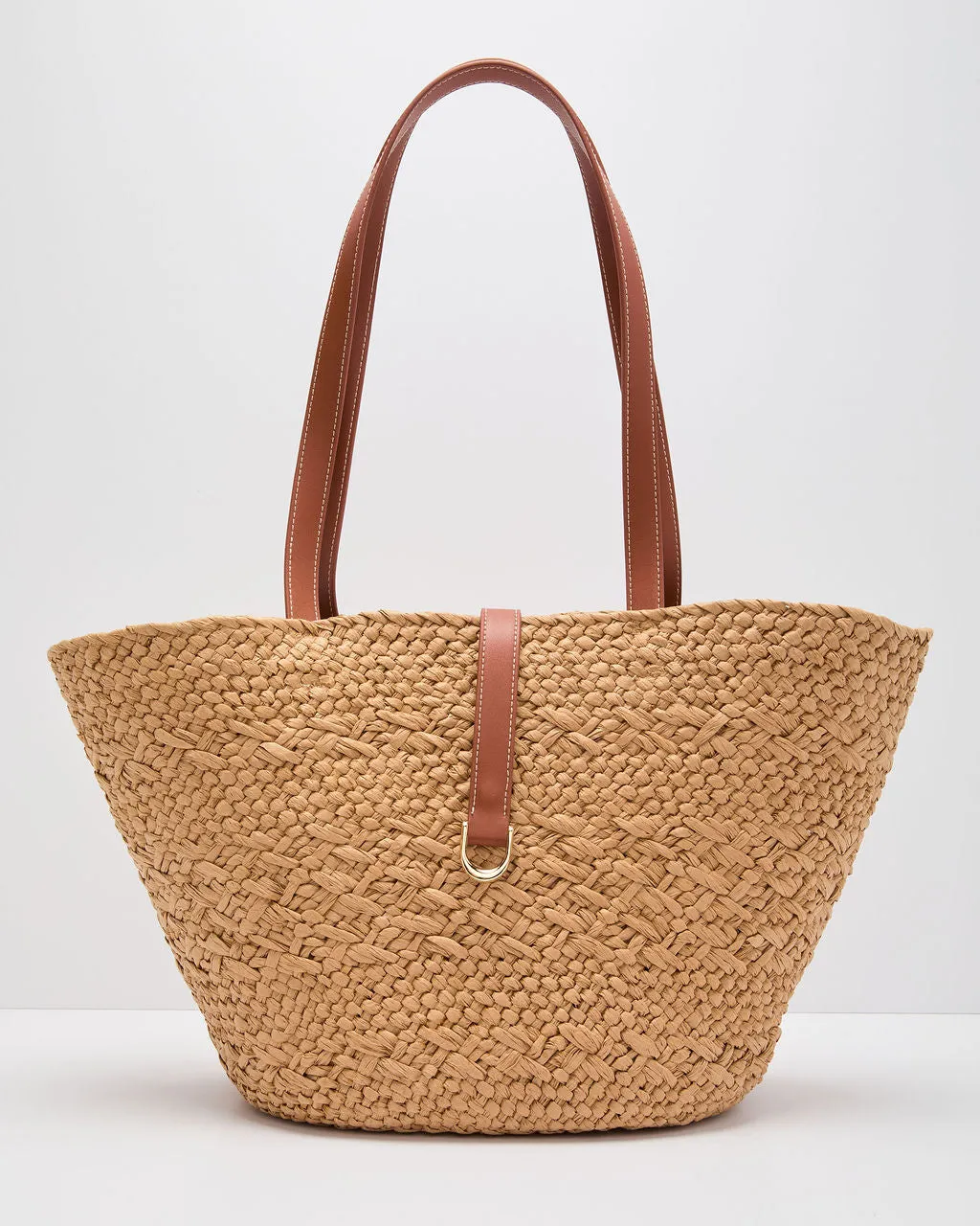 Heritage Coast Straw Tote Bag sold by Vici product image thumbnail 2