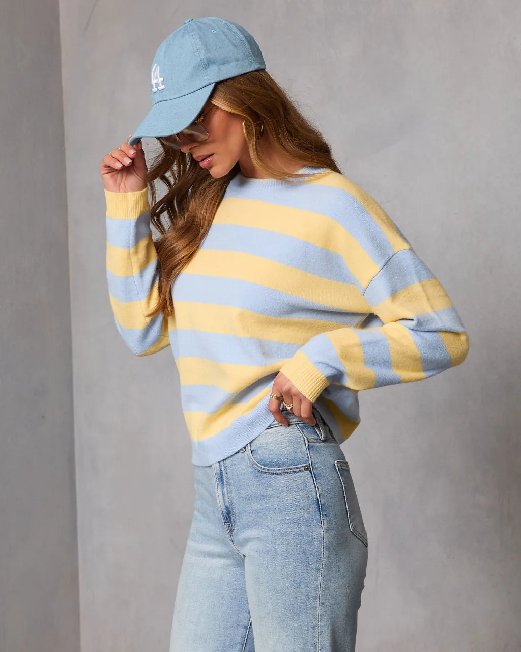 Modern Heir Striped Knit Sweater sold by Vici product image thumbnail 3