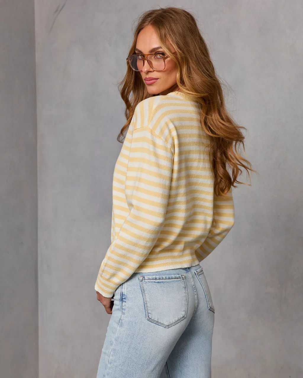Easy Days Striped Knit Sweater sold by Vici product image thumbnail 4