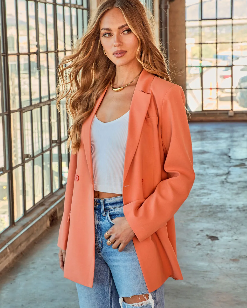 Aurelie Double Breasted Blazer sold by Vici product image thumbnail 3