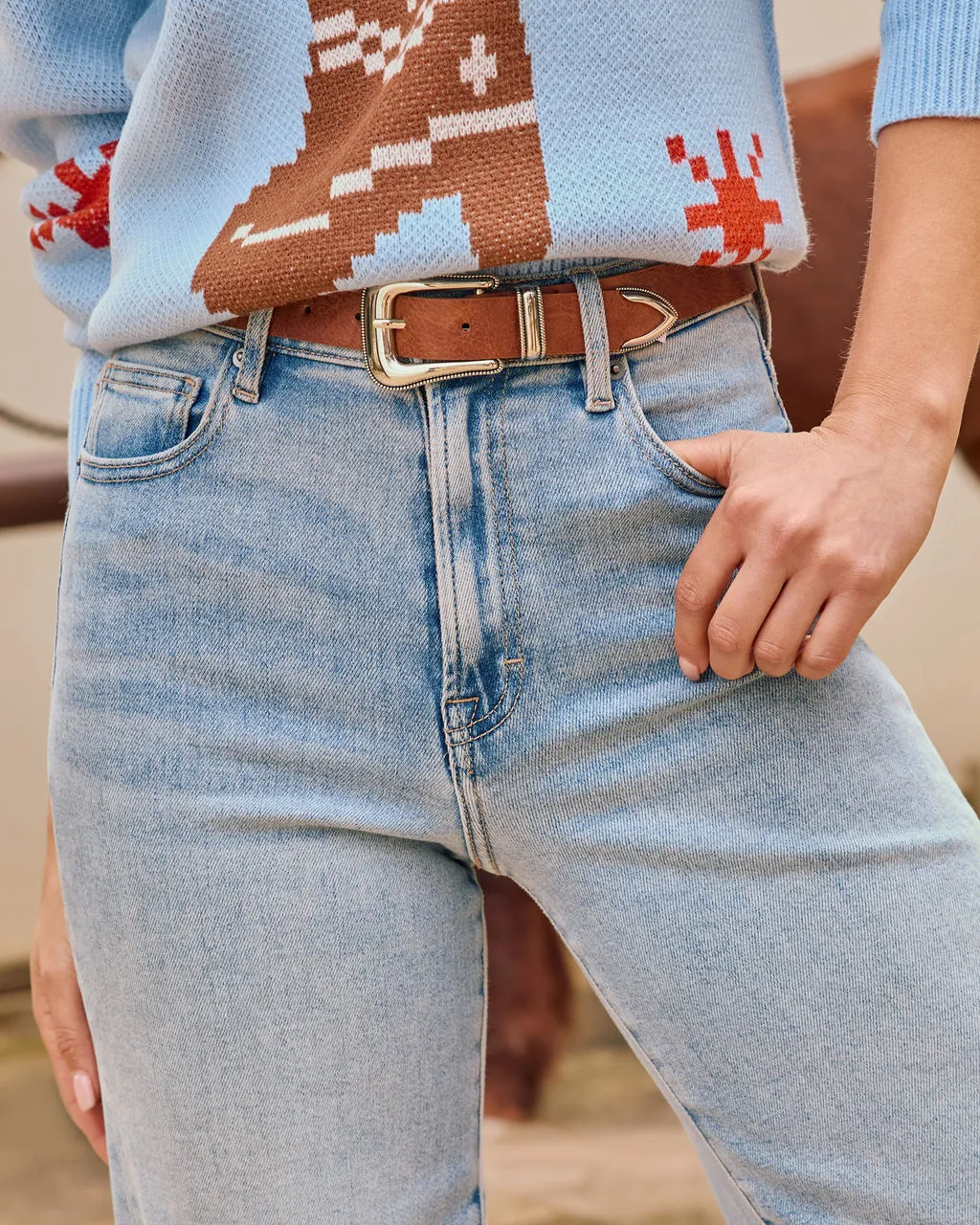Ranch Hand Western Buckle Belt sold by Vici product image thumbnail 5
