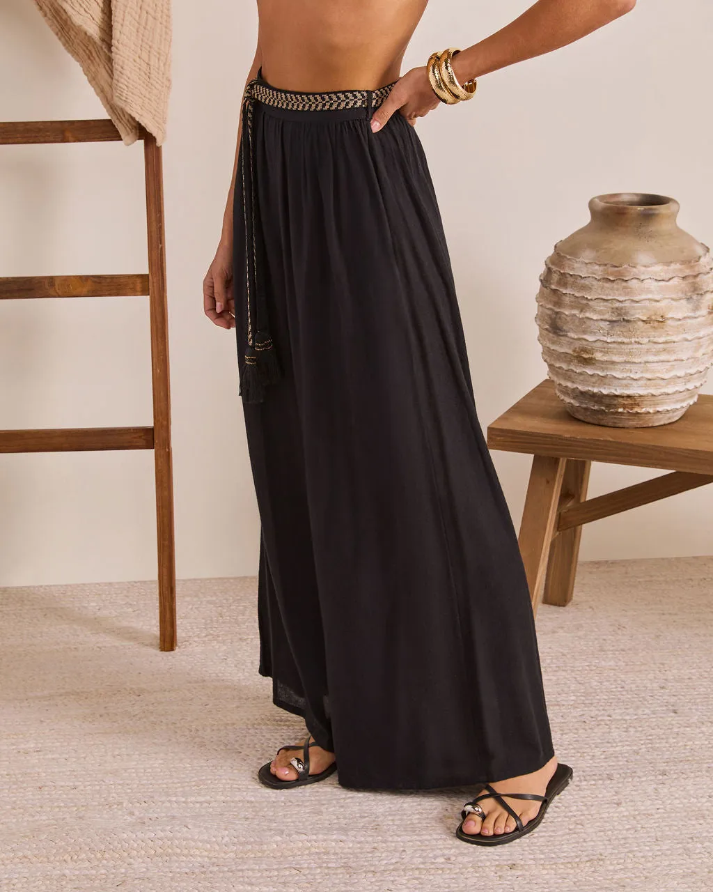 Arana Relaxed Belted Pants sold by Vici product image thumbnail 3