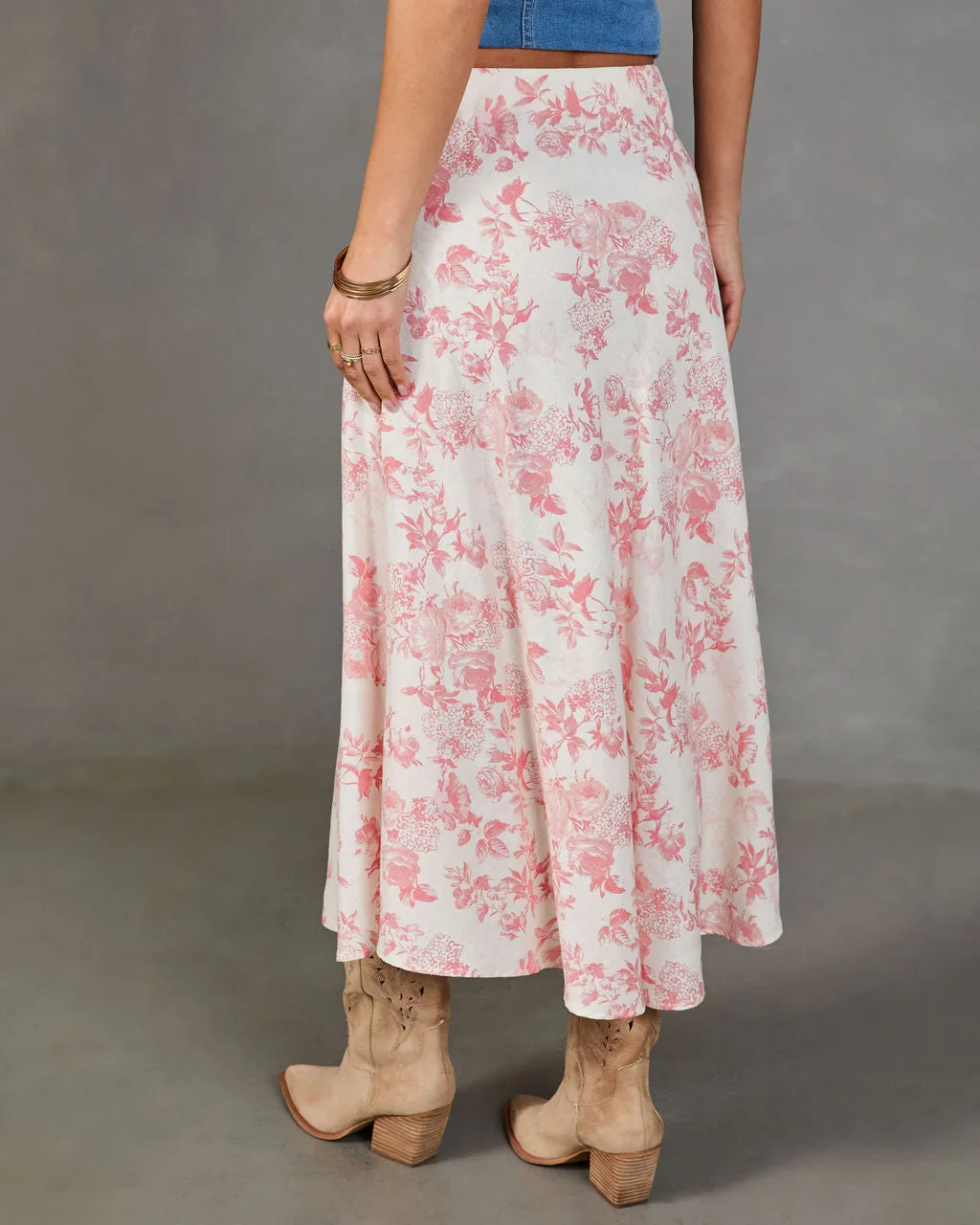 Daywear Darling Floral Midi Skirt sold by Vici product image thumbnail 4