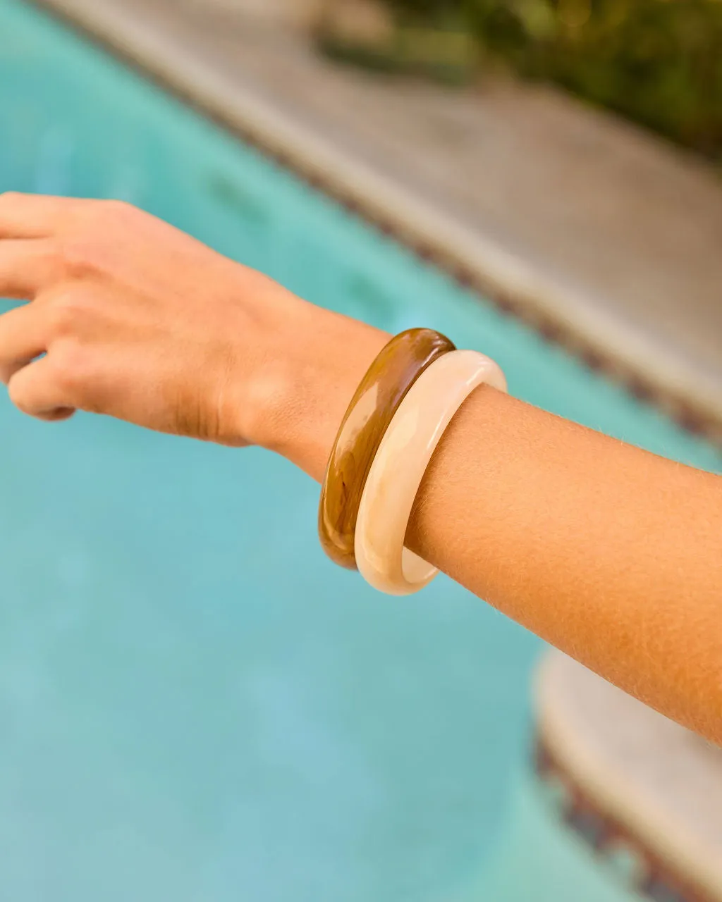 Salted Muse Acrylic Bangle Set sold by Vici product image thumbnail 2