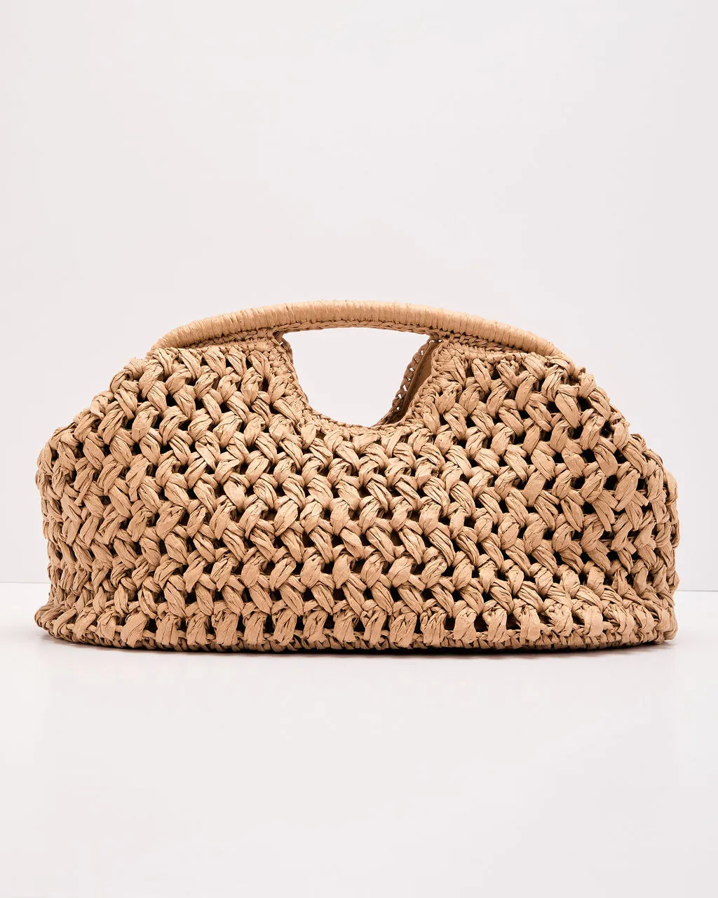 Coastal Getaway Woven Straw Pouch Clutch sold by Vici product image thumbnail 3