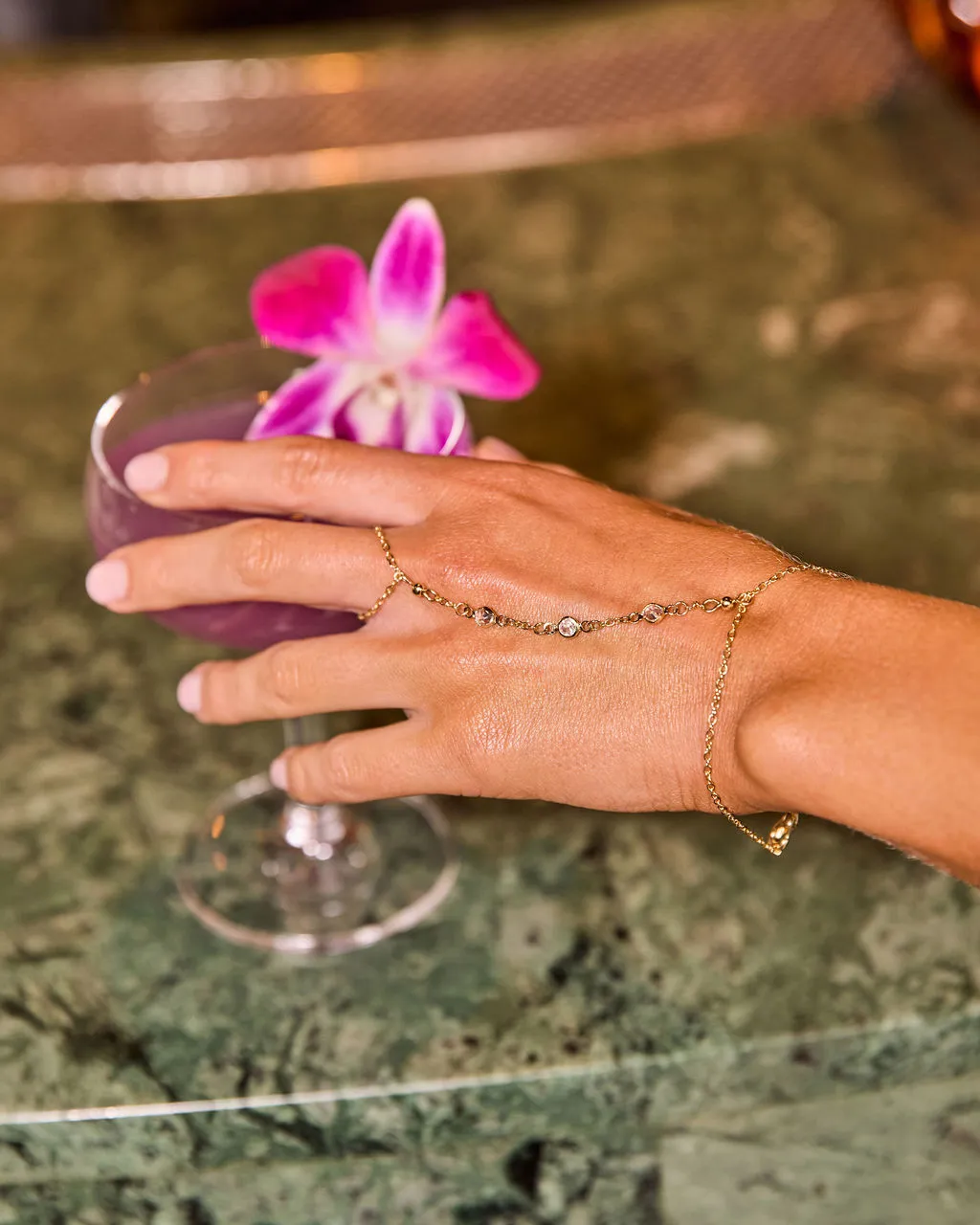 Darling Light Hand Chain Bracelet sold by Vici product image thumbnail 4