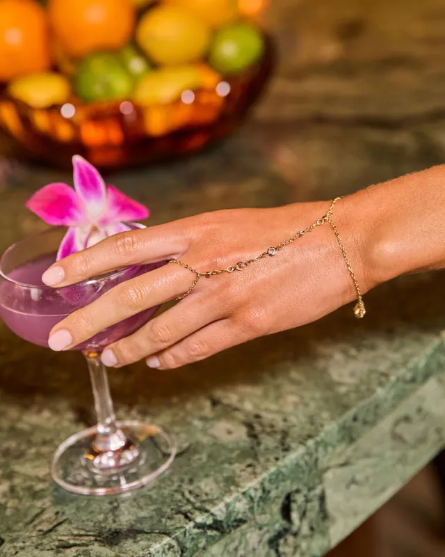 Darling Light Hand Chain Bracelet made by Vici