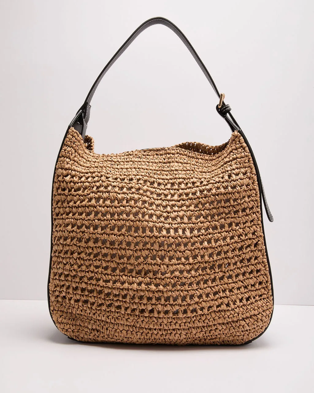 Marina Drift Slouchy Woven Straw Tote Bag sold by Vici product image thumbnail 5