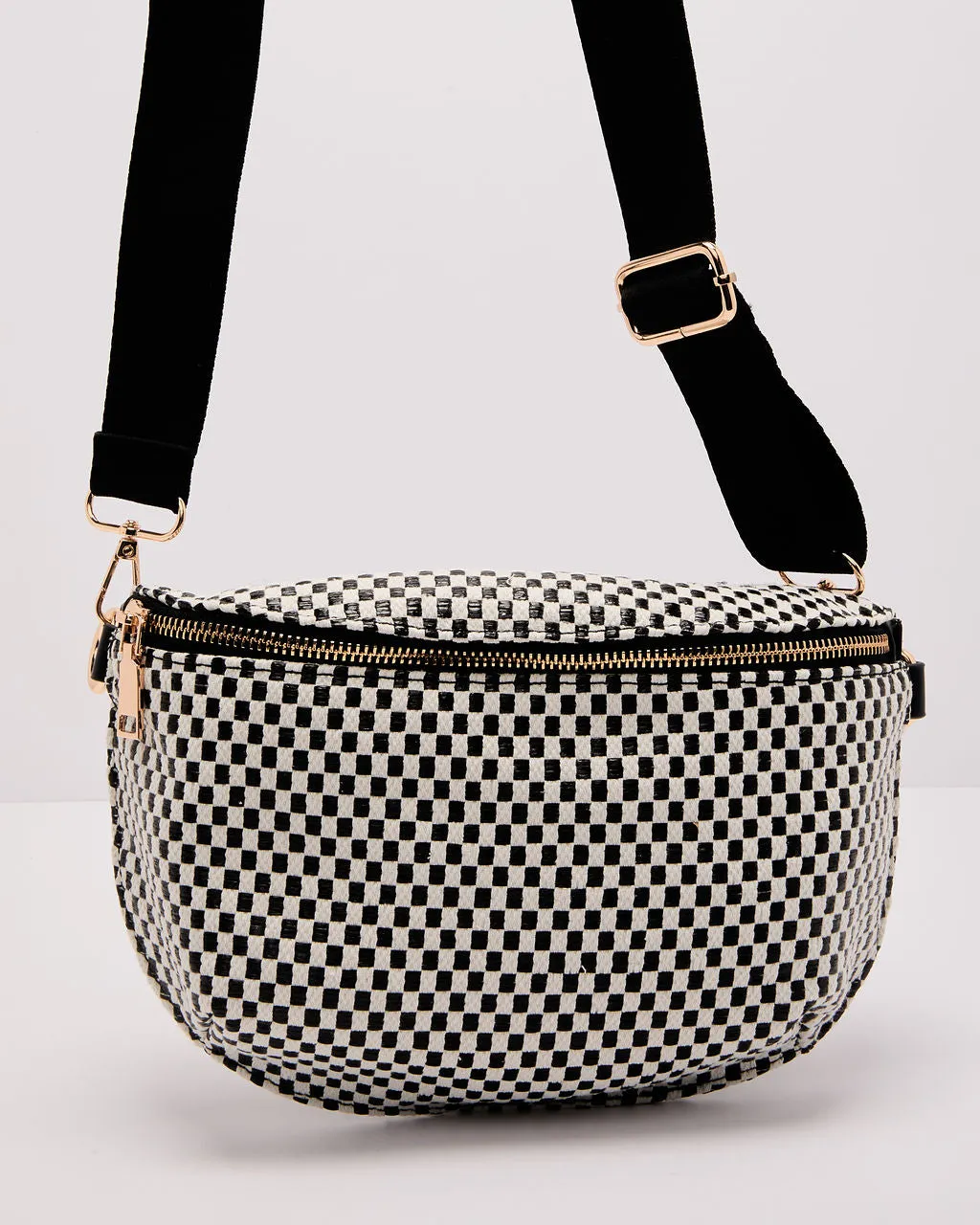 Sandbar Loom Checkered Belt Bag sold by Vici product image thumbnail 2