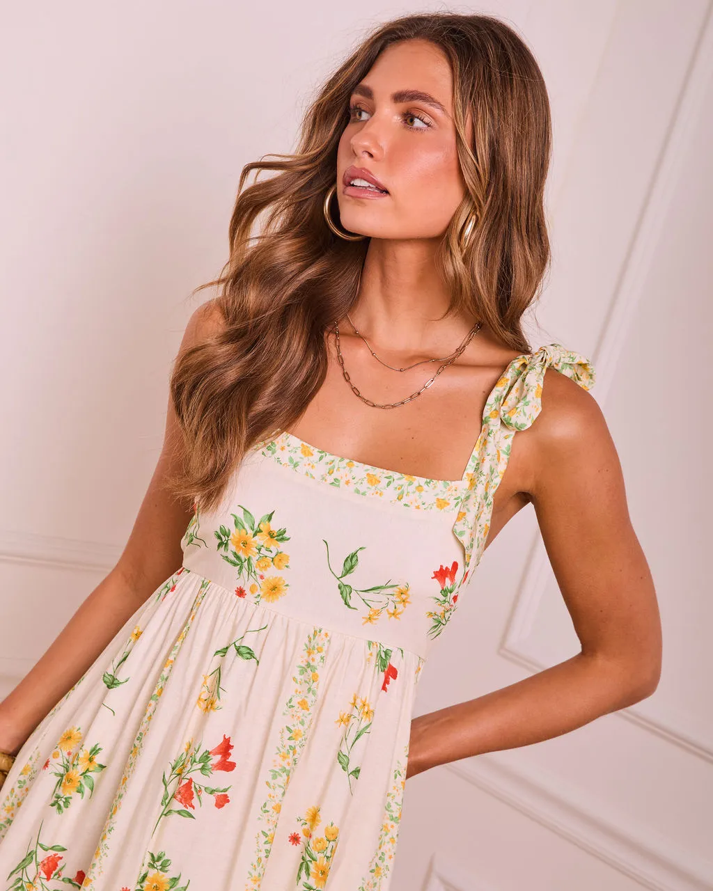 Secret Petal Floral Maxi Dress sold by Vici product image thumbnail 2