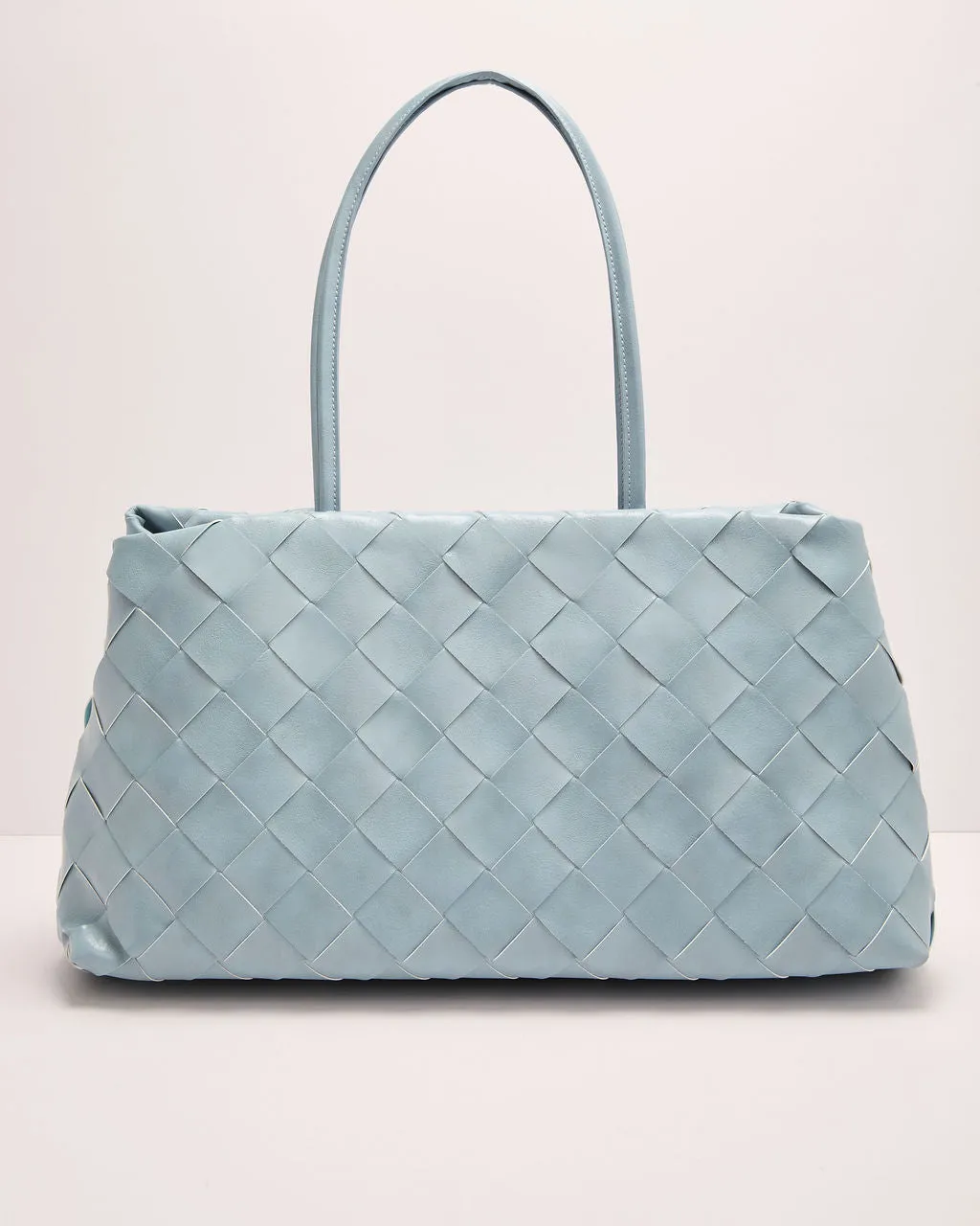 Christy Woven Vegan Leather Tote sold by Vici product image thumbnail 2