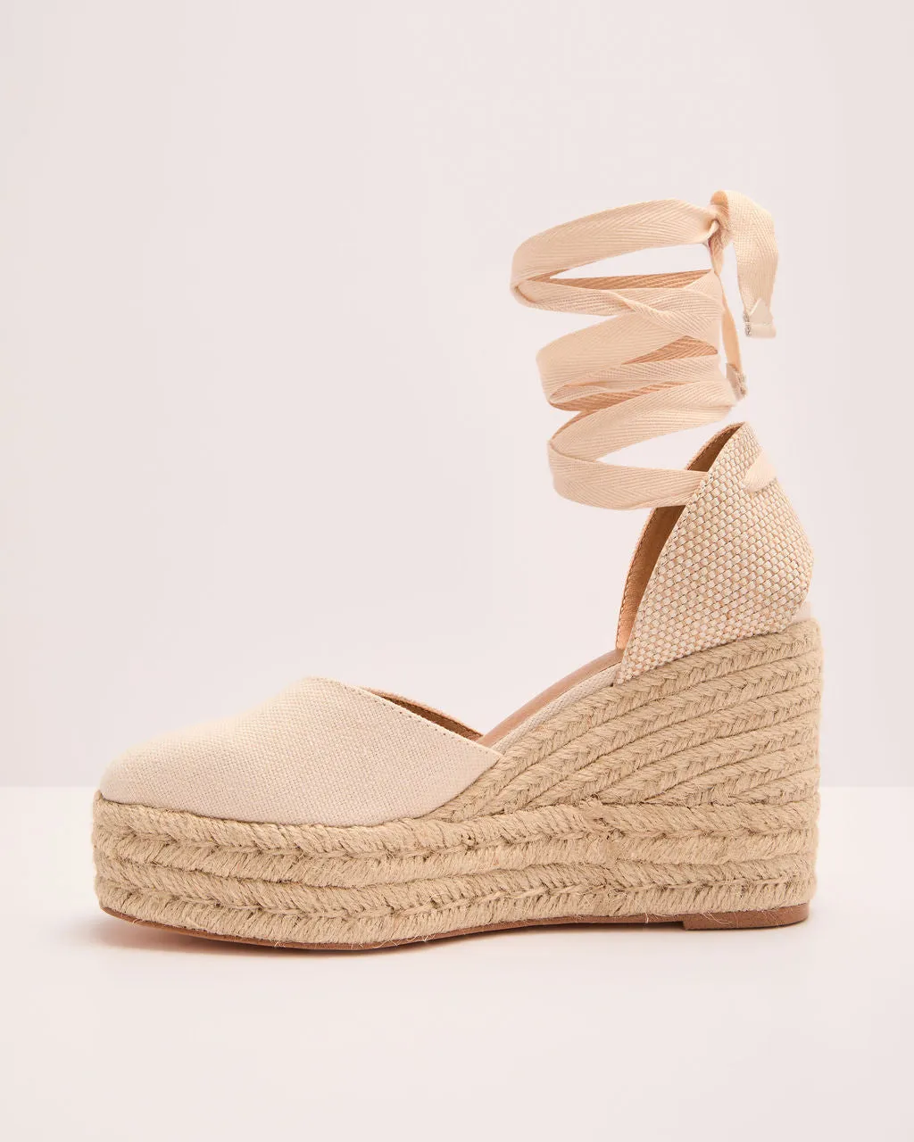 Jennifer Raffia Wedge Sandals sold by Vici product image thumbnail 3