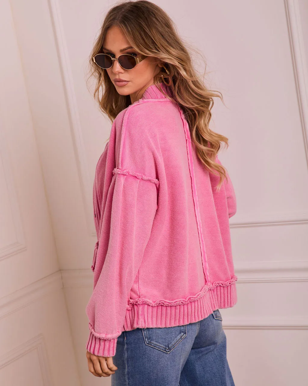 Clear Morning Ribbed Knit Sweater sold by Vici product image thumbnail 4