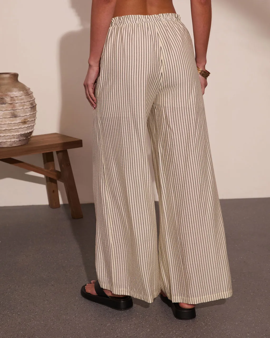 Radiant Horizon Striped Wide Leg Pants sold by Vici product image thumbnail 4
