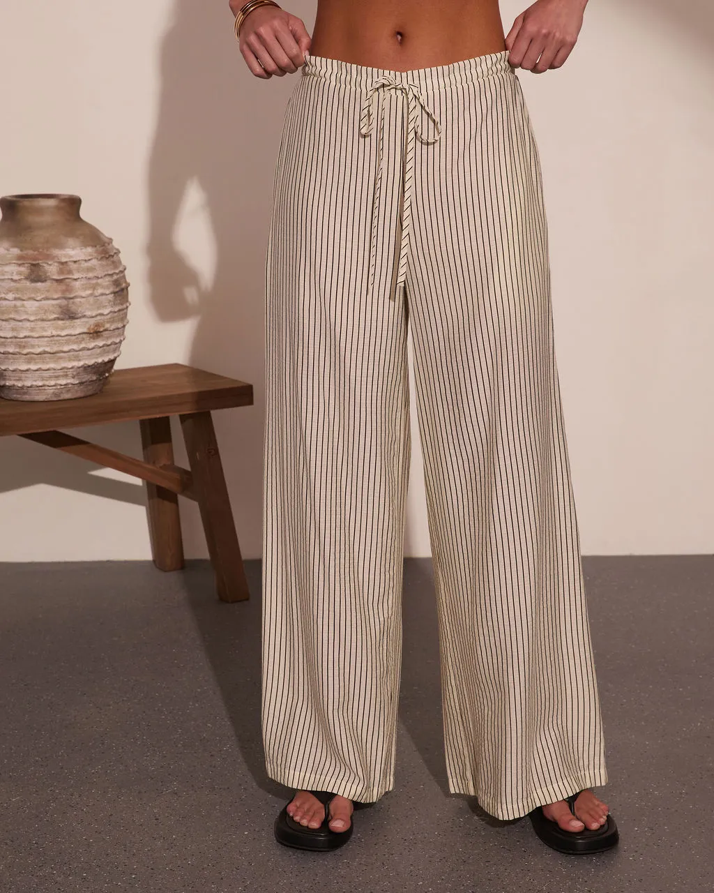 Radiant Horizon Striped Wide Leg Pants sold by Vici product image thumbnail 2