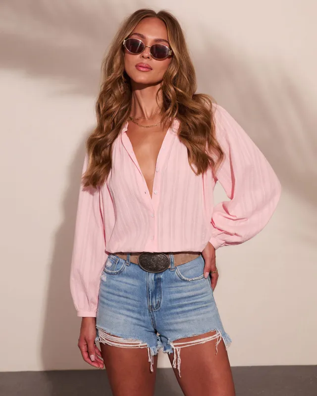 Style House Button Down Blouse made by Vici