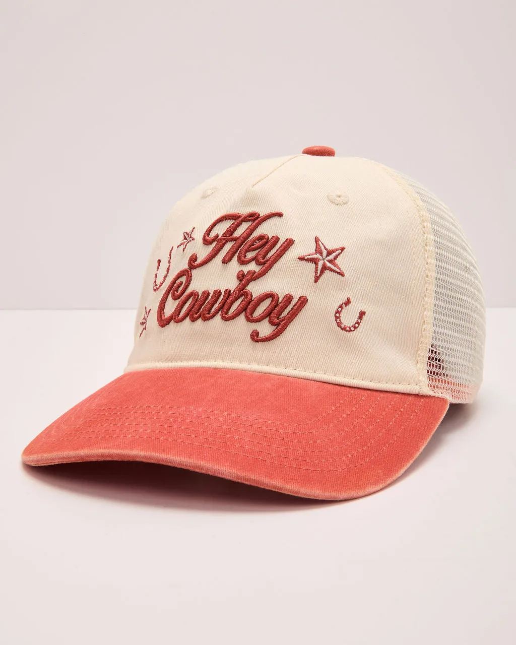 Hey Cowboy Trucker Hat sold by Vici product image thumbnail 2